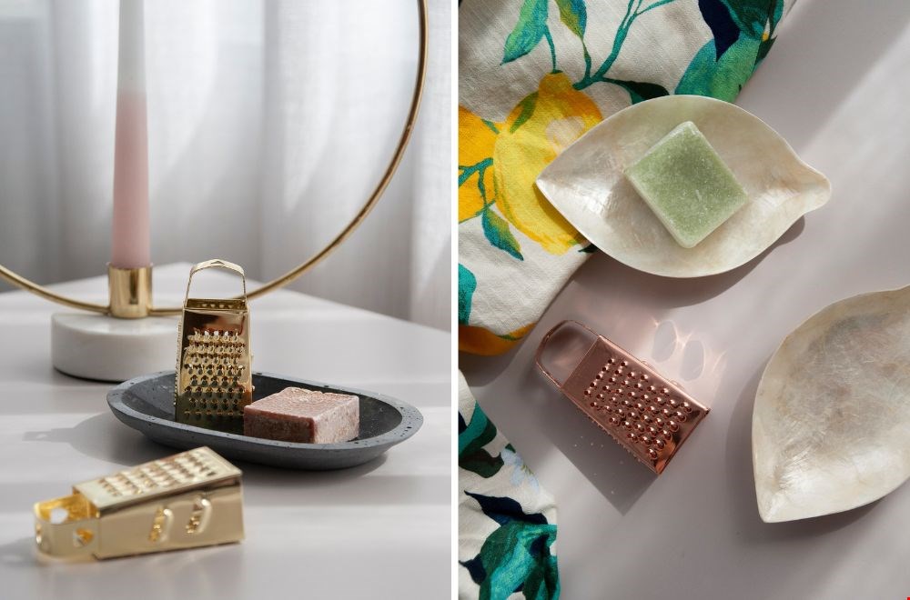 Heel leuk om de geurblokjes op een schaaltje te leggen Heel leuk om de geurblokjes op een schaaltje te leggen